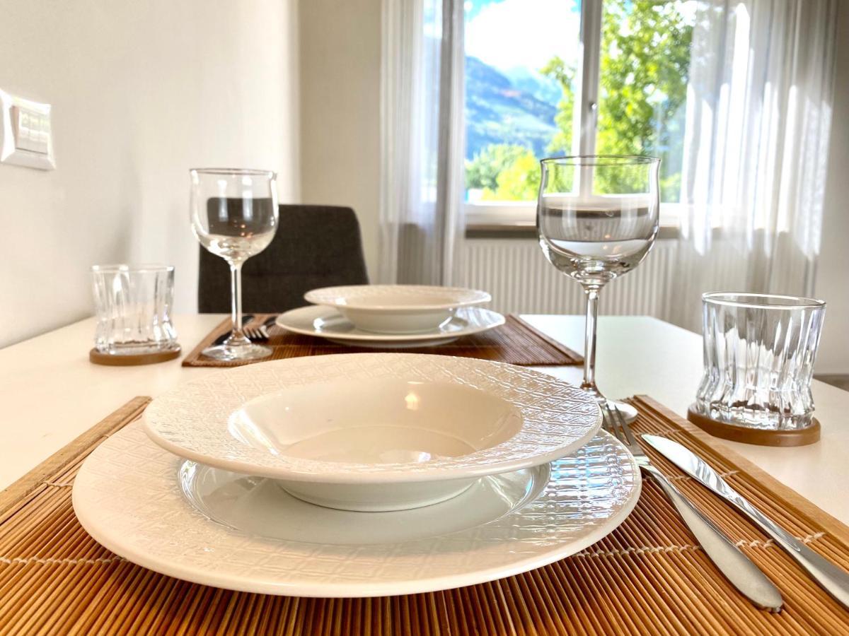 Bright Studio Apartment With Free Private Parking Merano Dış mekan fotoğraf